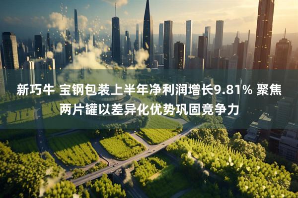 新巧牛 宝钢包装上半年净利润增长9.81% 聚焦两片罐以差异化优势巩固竞争力